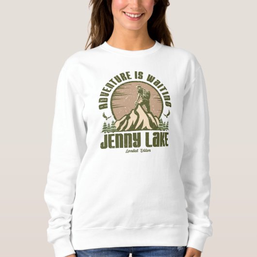 Sweatshirt Randonnée du lac Retro Jenny (Devant)