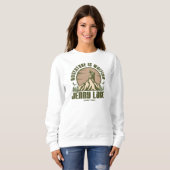 Sweatshirt Randonnée du lac Retro Jenny (Devant entier)