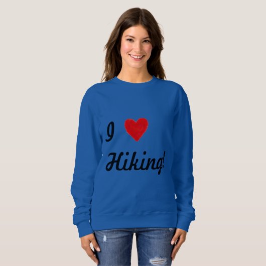 Sweatshirt Randonnée IHEART (Devant entier)