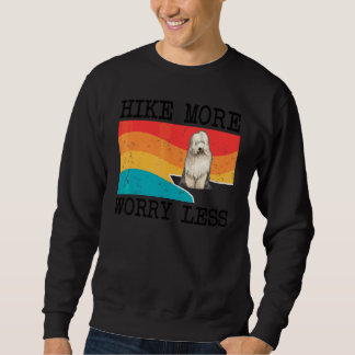 Sweatshirt Randonnée Plus Inquiéter Moins Vieux Bouvier Angla