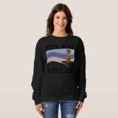 Sweatshirt Randonnée Rhodesian Ridgeback S'inquiéter Moins Gr (Devant entier)