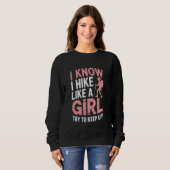 Sweatshirt Randonneur Randonnée Lover Backpacking Camping Ran (Devant entier)