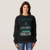 Sweatshirt Rangs de pêche pêche paroles de pêche Swea de pêch (Devant entier)