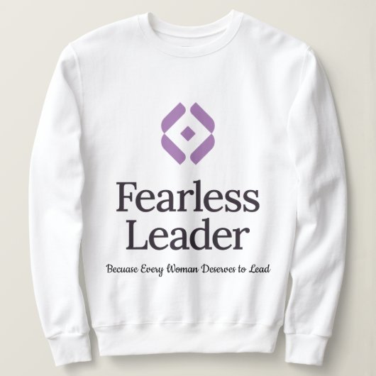 Sweatshirt Rappel pour être Sans Peur (Design devant)