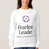 Sweatshirt Rappel pour être Sans Peur (Devant)