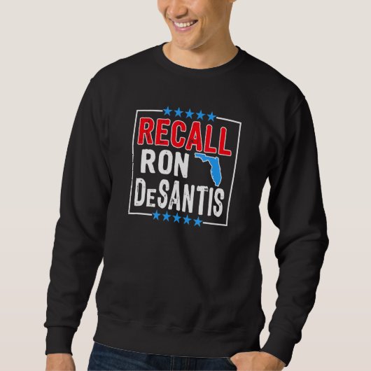 Sweatshirt Rappeler Ron Desantis Anti Florida Gouverneur Ron (Devant)