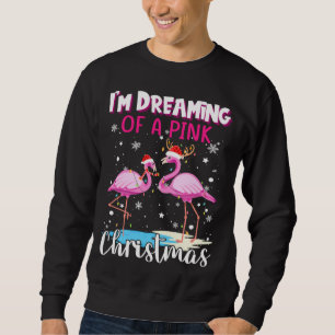 Sweatshirt Rapprocher la famille Je rêve d'un Noël rose F