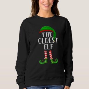 Sweatshirt Rapprocher le groupe de famille Noël le plus âgé