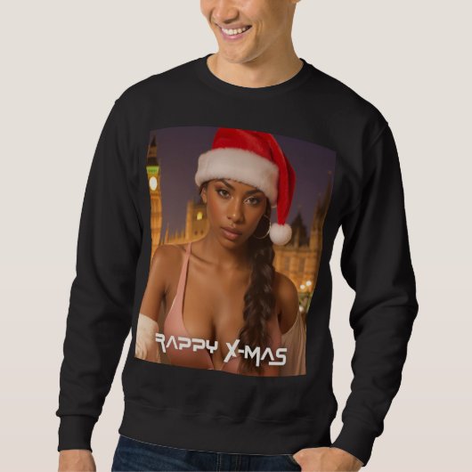 SWEATSHIRT RAPPY NOËL (Devant)
