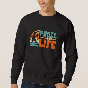 Sweatshirt Raquette de padel Raquette de padel Tennis de pade