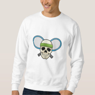 Sweatshirt Raquette de tennis de crâne