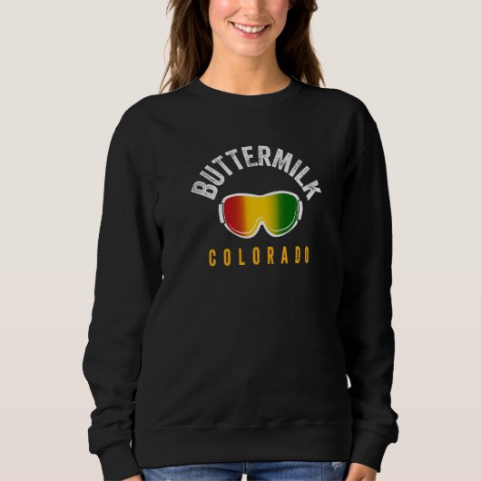 Sweatshirt Rasta Buttermilk Reggae Ski Co Jamaïque Stripes Co (Devant)