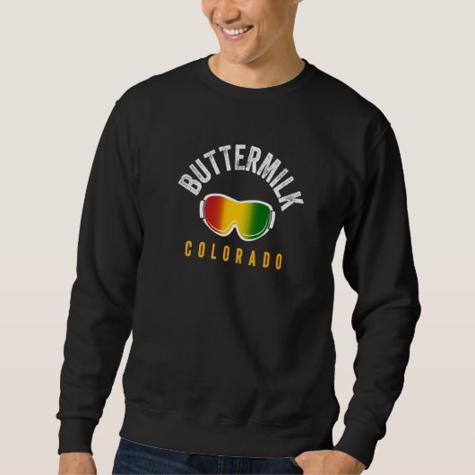 Sweatshirt Rasta Buttermilk Reggae Ski Co Jamaïque Stripes Co (Devant)