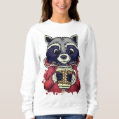 Sweatshirt Raton laveur d'hiver (Devant)