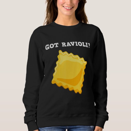 Sweatshirt Ravioli Citations de pâtes italiennes Ravioli F it (Devant)