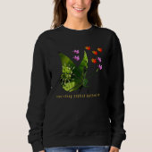 Sweatshirt Ravissement des papillons élégants (Devant)