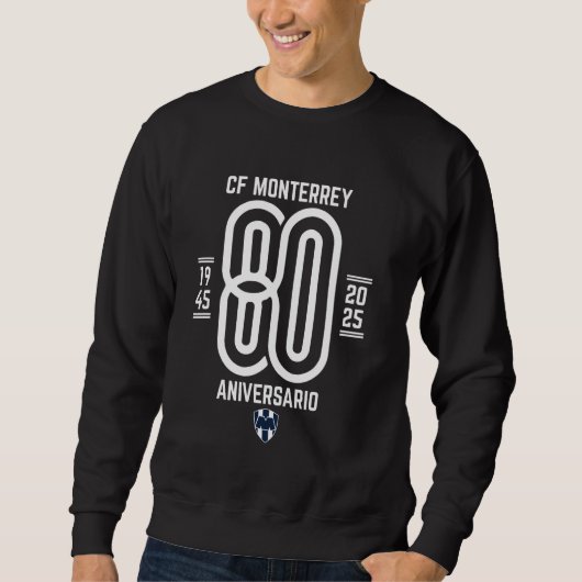 Sweatshirt Rayados de Monterrey 80e Anniversaire (Devant)