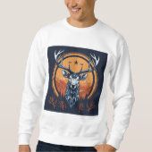 Sweatshirt Rayon d'aigle patriotique (Devant)