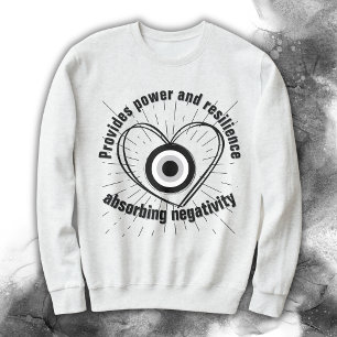 Sweatshirt Rayons, Coeur, Monographie de protection des yeux