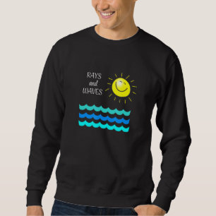 Sweatshirt Rayons et vagues