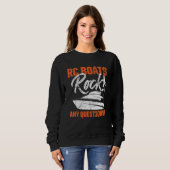 Sweatshirt RC Boats Rock Toutes Questions Contrôle à distance (Devant entier)