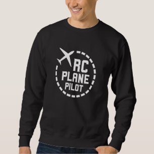 Sweatshirt Rc Plane Pilote Télécommandé Radio Poste
