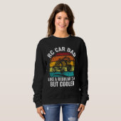 Sweatshirt RC Voiture Papa RC Course Télécommande Lover (Devant entier)