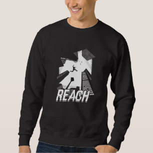 Sweatshirt Reach - Parkour course libre et sauter par-dessus