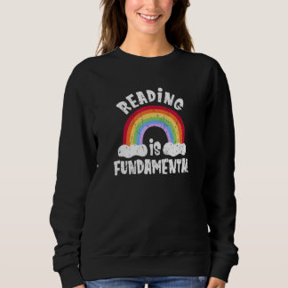 Sweatshirt Reading is fundamental  trans
