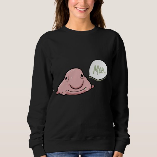 Sweatshirt Réalité du poisson en blob (Devant)