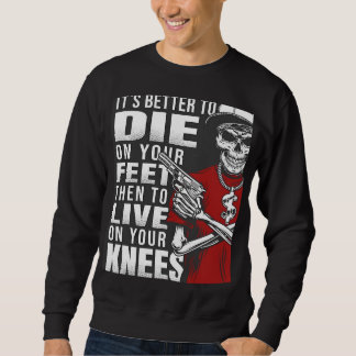 Sweatshirt Rebel Skeleton Graphic Tee