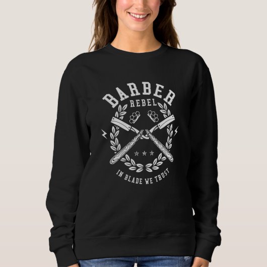 Sweatshirt Rebelle Barbier (Devant)