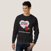 Sweatshirt Rebooted in 2022 Heart Attack Survivor (Devant entier)