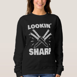 Sweatshirt Recherche' Sharp Knife Collector Knife Collection
