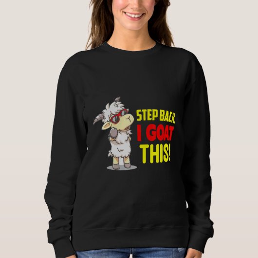 Sweatshirt Reculez Chèvre Animal (Devant)