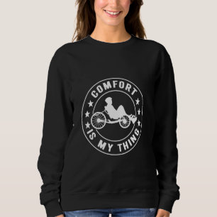 Sweatshirt Recumbent Trike cyclisme Recumbent Bike