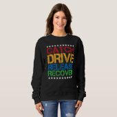 Sweatshirt Récupération de la version de lecteur Catch Premiu (Devant entier)