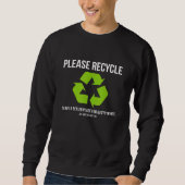 Sweatshirt Recycler (Devant)