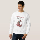 Sweatshirt Red Boots Dernier Rodeo Bachelorette Week-end (Devant entier)