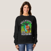 Sweatshirt Red Panda Beach Vacances Mode Surf board Summer Ho (Devant entier)