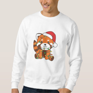 Sweatshirt Red Panda Christmas Winter Animals Red Pandas