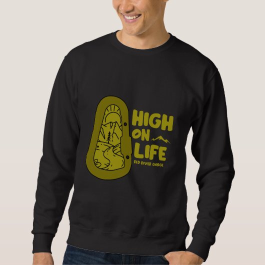 Sweatshirt Red River Gorge Alpinisme USA (Devant)