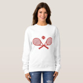 Sweatshirt Red Tennis (Devant entier)