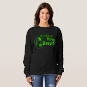 Sweatshirt Réduire réutiliser recycler (Devant entier)