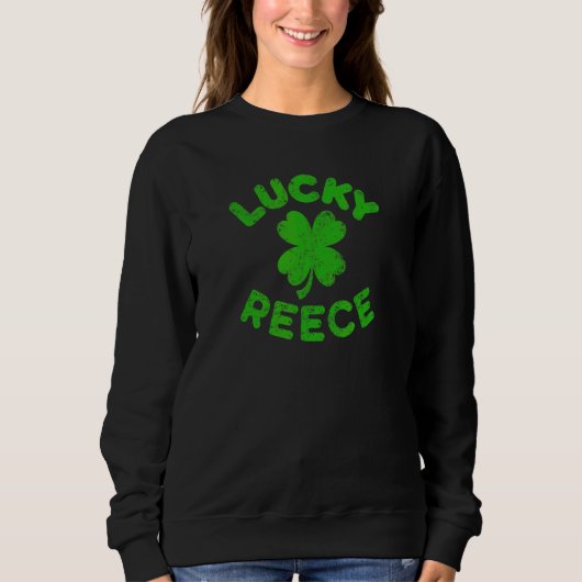 Sweatshirt Reece Irish Family St Patrick's Day Lucky Reece (Devant)