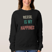 Sweatshirt Reece Is My Happiness   (Devant)