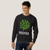 Sweatshirt Reefer Funny Coral Reef Frag (Devant entier)