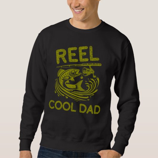 Sweatshirt Reel Cool Papa, Fish Life (Devant)