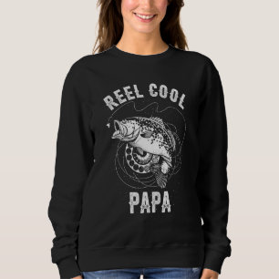 Sweatshirt Reel Cool Papa Vêtement Basse Pêche Papa Grand-Pèr