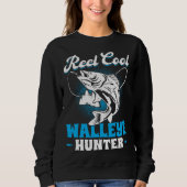 Sweatshirt Reel Cool Walleye Hunter (Devant)